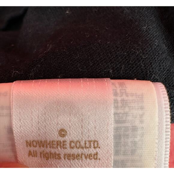 A Bathing Ape Authentic 0000. Black T Shirt Logo On Back Size S - Picture 14 of 14